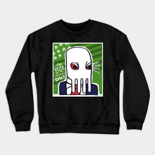 Cthulhu for President 2020 Evil Eye Crewneck Sweatshirt